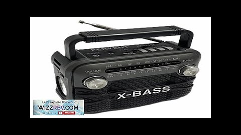 X-BASS Handheld Radio FM AM SW Radio Built-in Magnetic Speaker Support USB Review