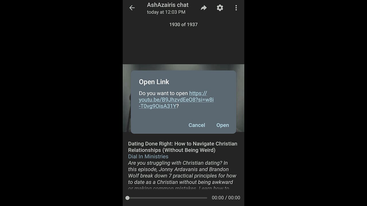 Documentary: Christian Dating