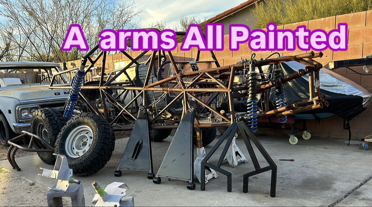 More Prep and Paint on Lower A arms