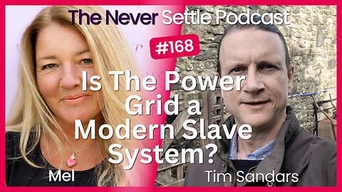 FINALLY a Sticker Harmonising Radiation with Your Body with Tim Sandars on The Never Settle Podcast
