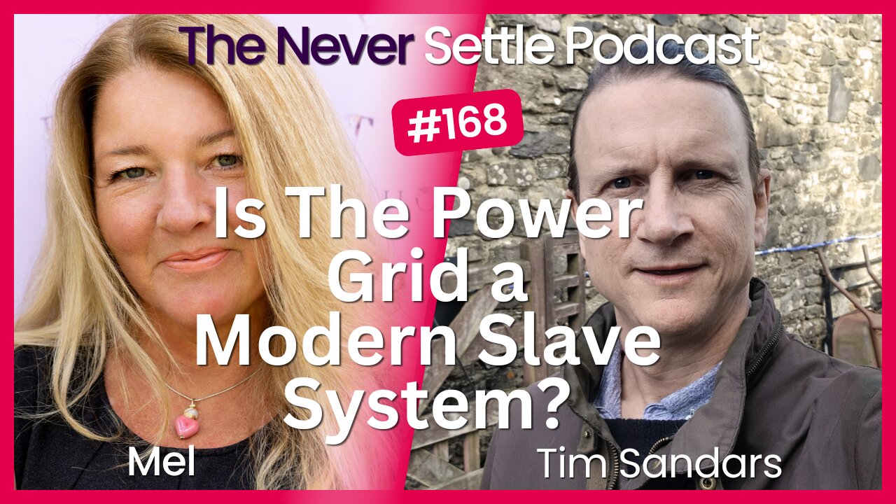 FINALLY a Sticker Harmonising Radiation with Your Body with Tim Sandars on The Never Settle Podcast