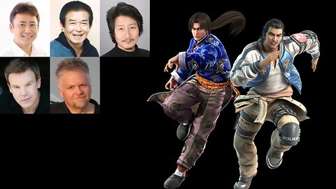 Video Game Voice Comparison- Lei Wulong (Tekken)