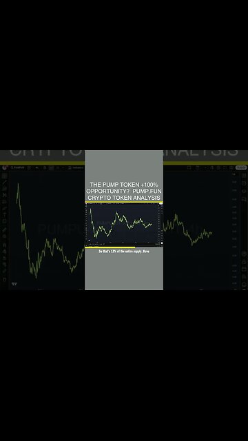 The Pump Token +100% Opportunity? 🤩 Pump.fun Crypto Token Analysis