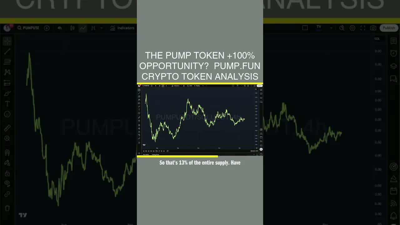 The Pump Token +100% Opportunity? 🤩 Pump.fun Crypto Token Analysis
