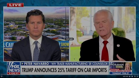 Trump's man Navarro on Auto Tariffs and Trump's new policy to help America