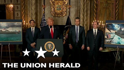 President Trump Holds a Press Conference on Trump Class Battleships and the Golden Fleet