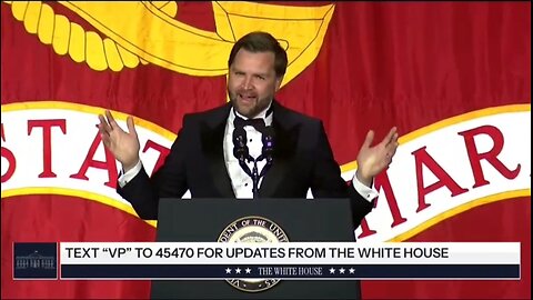 JD Vance Cracks Jokes At The Marine Corp Ball