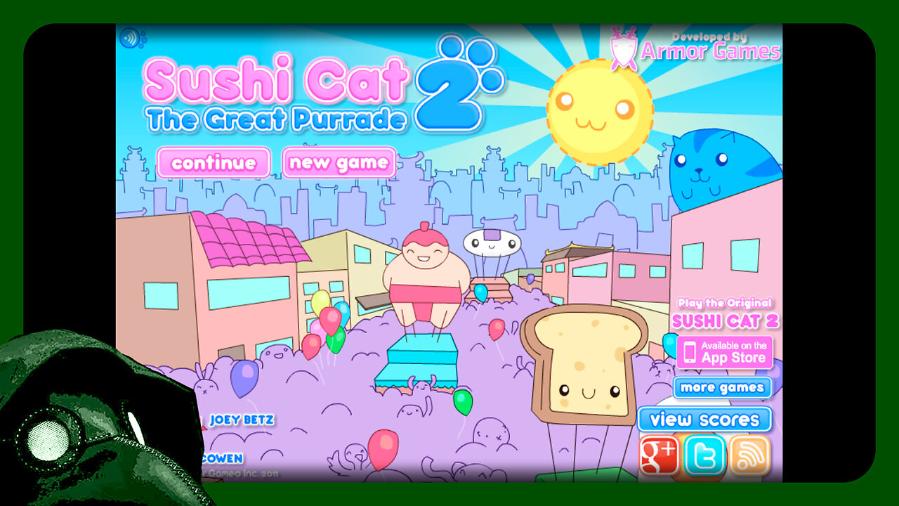 Sushi Cat 2: The Great Purrade [Full Game - No Commentary]