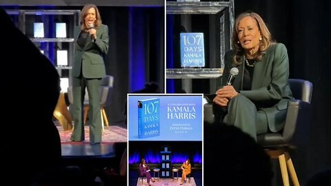 Kamala Harris' Book Tour Goes Off The Rails Again, And It Is Hilarious