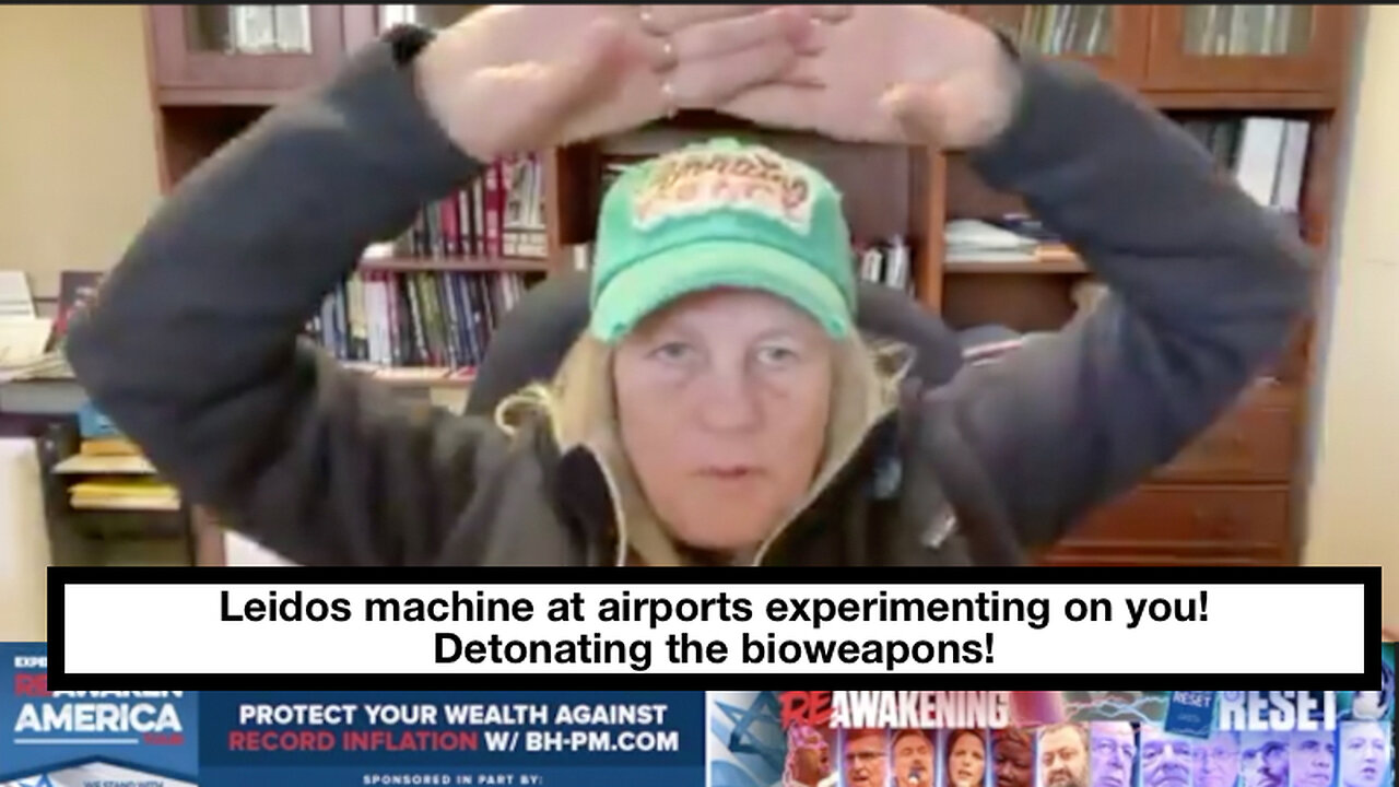 Leidos machine at airports experimenting on you! Detonating the bioweapons!