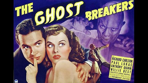 THE GHOST BREAKERS 1940 The Hit Spooktacular Scare Comedy with Bob Hope FULL MOVIE in HD