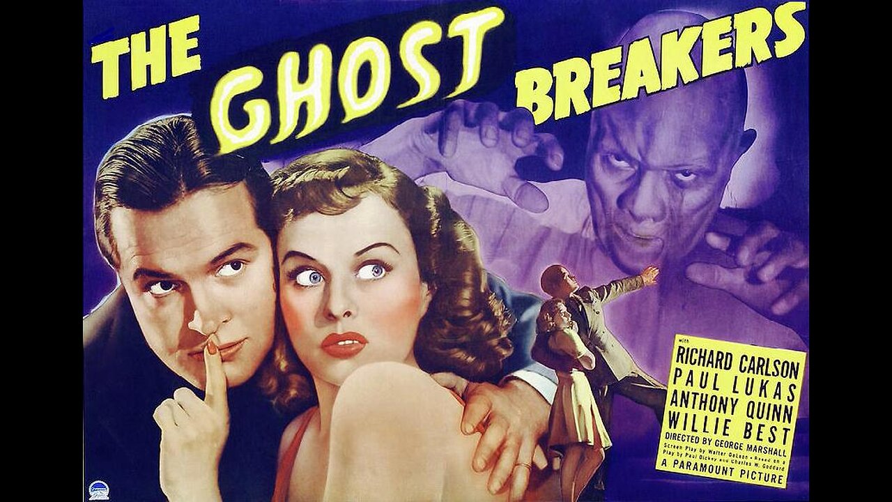 THE GHOST BREAKERS 1940 The Hit Spooktacular Scare Comedy with Bob Hope FULL MOVIE in HD