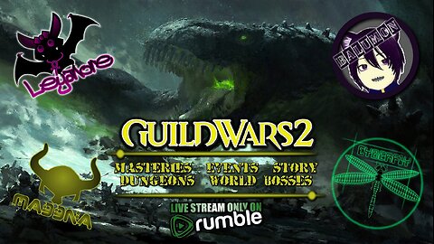 GUILD WARS 2 MASH UP 02 COOP ft Leyanore, BaLuMon & Cyberf1y + Riot Squad Gaming