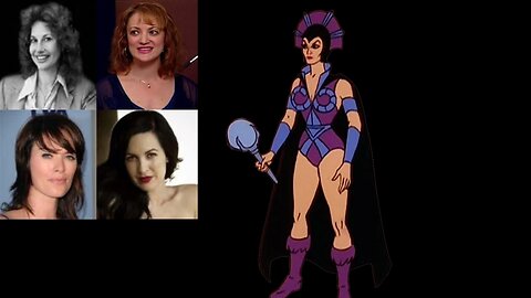 Animated Voice Comparison- Evil-Lyn (He-Man)