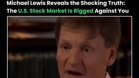The Stock Markets are Rigged