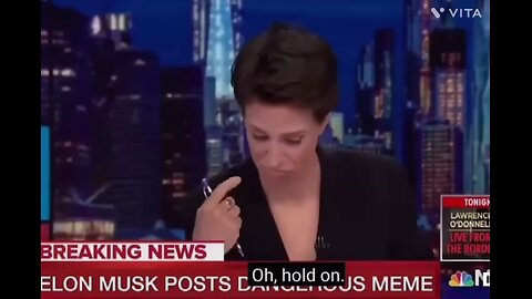 Rachel Maddow Meltdown: Elon Musk Buying MSNBC?!