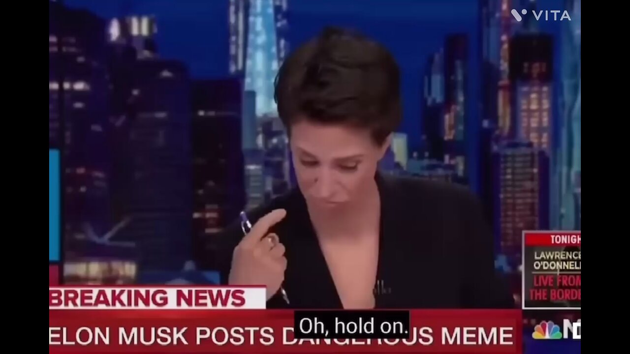 Rachel Maddow Meltdown: Elon Musk Buying MSNBC?!