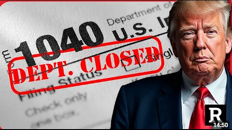 GAME CHANGER! Trump about to END Income Taxes for All Americans_ _ Redacted w Clayton Morris