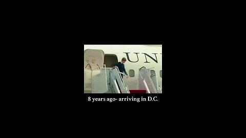 8 years ago- arriving in D.C. #foryoupage #OksanaTrump #fyp #typofficial #DonaldTrump #Trump