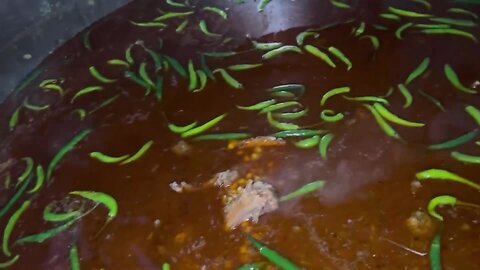 VILLAGE STYLE STREET FOOD BREAKFAST AT ROADSIDE _ FAMOUS KALA CHANAY CHOLAY NASHTA FOR Rs.50_- ONLY