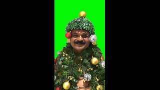 Merry Christmas Indian Guy | Green Screen