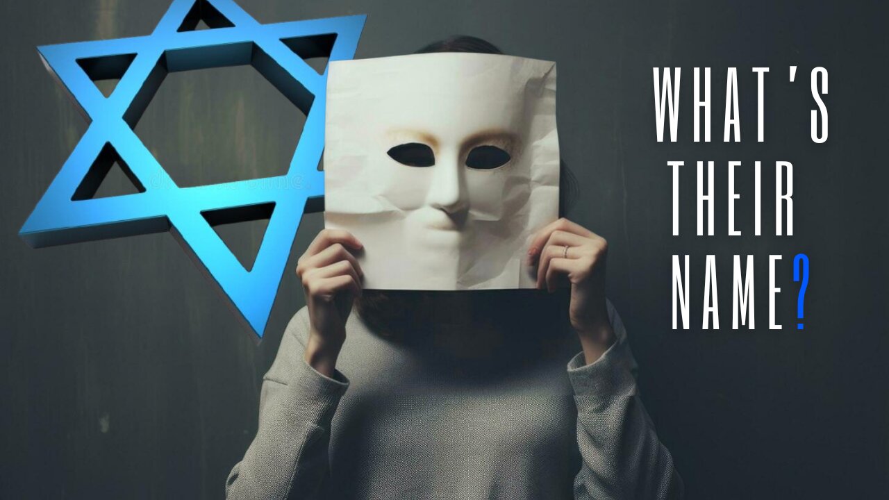 WHY DO THEY CHANGE THEIR NAMES ?