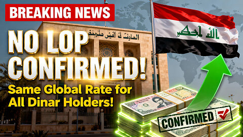 🌍 No LOP Confirmed! Same Global Rate for All Dinar Holders! 💥 RV Intel 2025 💥 Iraqi Dinar News 2025