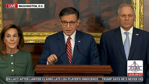 WATCH: Speaker Mike Johnson & GOP Leadership Hold a Press Conference for the Shutdown - 10/8/25