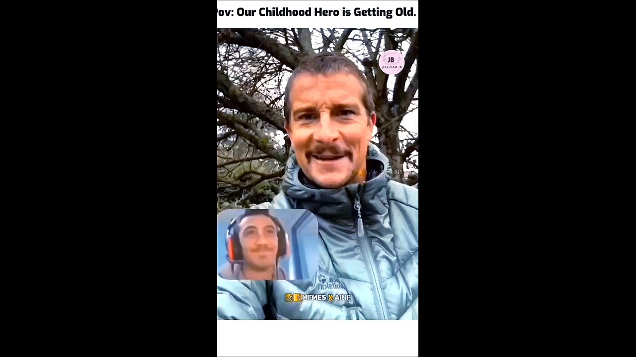 our hero is getting old guys 🥺❤️‍🩹#beargrylls# manvs#wild#trinding