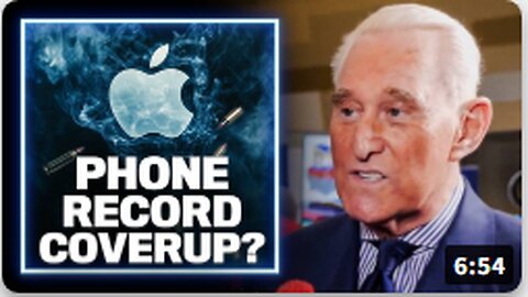 Roger Stone Calls Out Deep State & Apple For Coverup Operations In Wake Of Butler