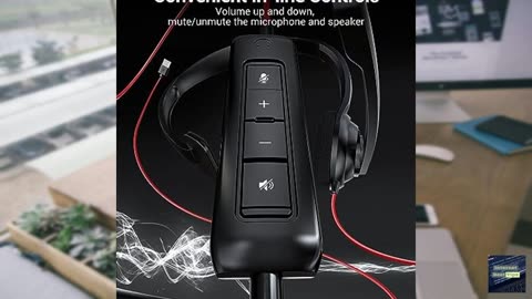 NUBWO HW02 USB Headset with Microphone