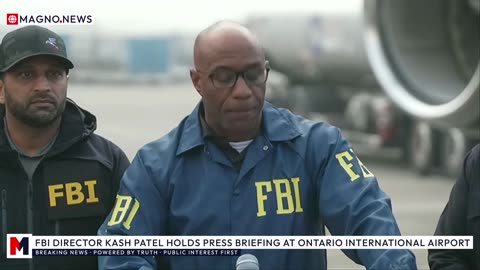 🇺🇸 FBI Director Kash Patel Updates On Capture of Fugitive Drug Lord Ryan Wedding [LIVE]