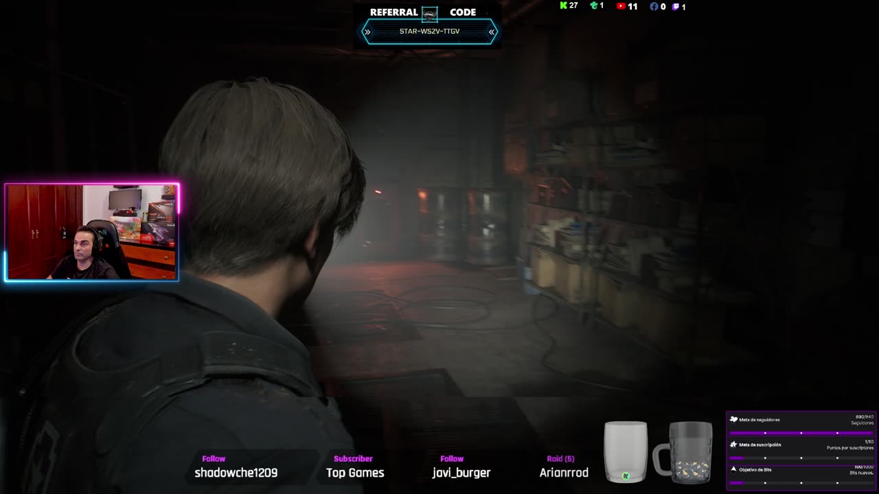 💥#Resident Evil 2🚀💥#02💥#Español🐱‍👤Leon