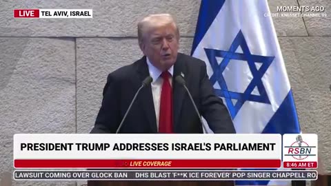 President Trump Addresses Israel's Parliament [Full Speech]