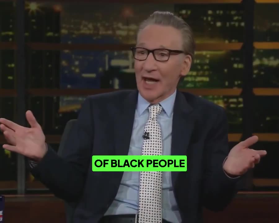 Bill Maher notices a strange absence of black people at the No Kings protests.
