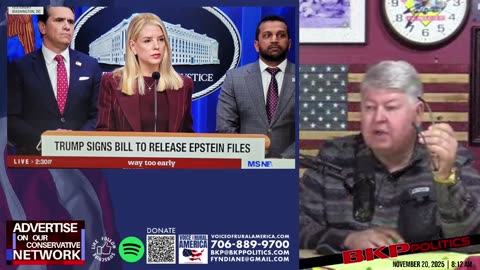 The Epstein Files: Signed the Release… So Why Is It All Still a Giant Cover-Up?