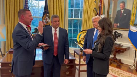 🚨BREAKING: Sean Curran is officially sworn in as Director of the Secret Service.