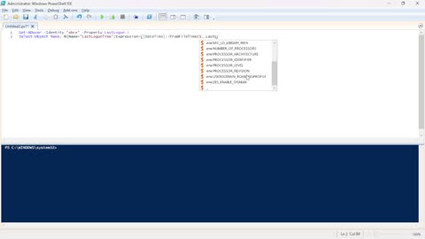 Get User Last Logon Details in Active Directory Using PowerShell