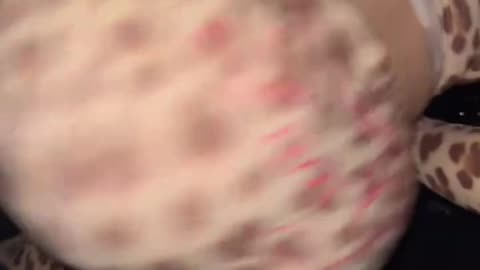 meldadel twerking n cheetah print