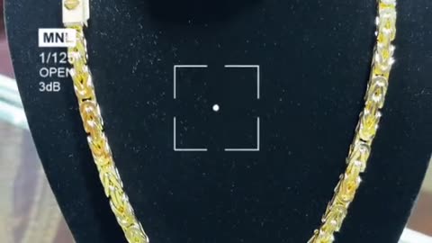 Real 10K Gold Custom Made Chain