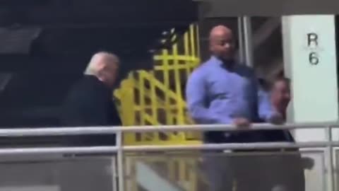 Trump tells heckler at Ford plant to "f*ck you" and flips him off | Ford employee is wrongfully suspended from work