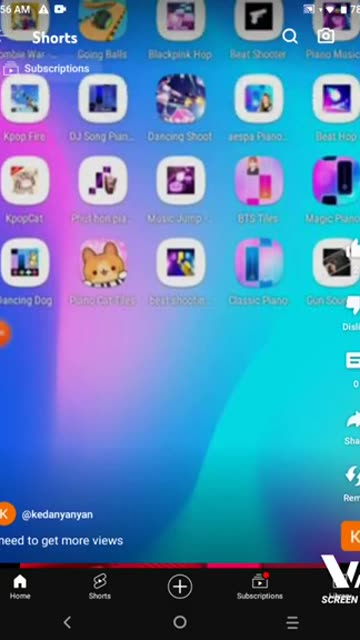 I need more views kedanyan I s copyright procreated by a new account