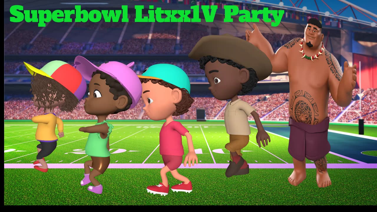 Superbowl LitXXV - Like a Running Back - Animation