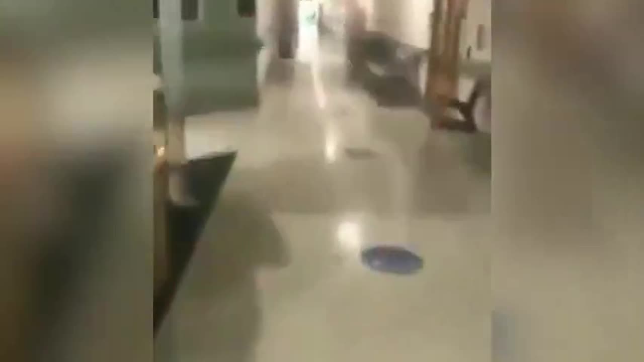 Debbie Hicksan empty hospital in Dec 2020—during a time authorities