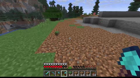 Minecraft. Hanging out with Havoc. Prepping Land.