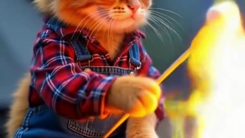 📹 Adorable Cats Going Camping! Funny Cats Doing Human Things