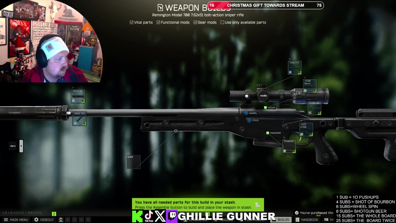 ESCAPE FROM TARKOV X GOOFING OFF