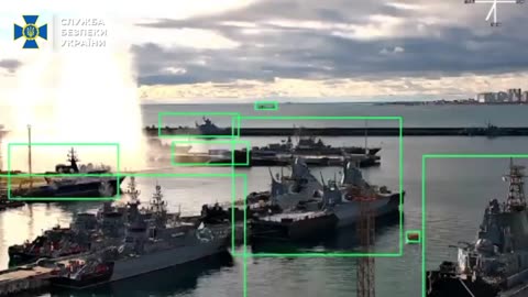 A Ukrainian drone struck a Russian submarine so hard that it could not be towed away