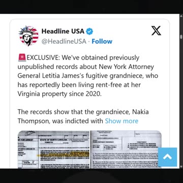 EXCLUSIVE: Letitia James’s Fugitive Relative Was Arrested for Spitting on a Cop