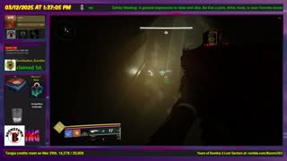 Destiny 2: 3-12-25 Gilded Precept is the Lost Sector. Void/Strand Surge.